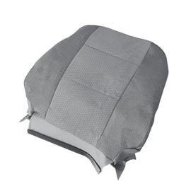 Mievlyo Gray Driver Side Top Lean Back Replacement Cloth Seat Cover Fit for Ford F150 XLT 2015 2016 2017 2018 2019 2020