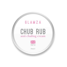 Glamza Chamois Cream Chub Rub’ Anti Chafing Cream for Men & Women - Prevents Chaffing for Cyclists, Runners and More 50ml
