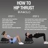 Mikolo Hip Thrust Bench, Hip Thrust Machine at Home for