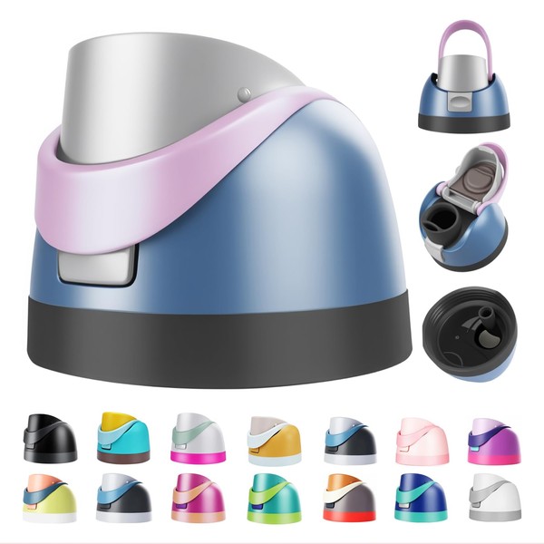 TideBloom Replacement Lid for Owala Freesip, One Button Water Bottle