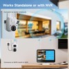 YEEWISE Dual Lens WiFi Security Camera with AI Tracking, WiFi
