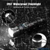 Goreit Flashlight High Lumens Rechargeable, 2000 Lumen Led Flashlights XHP70.2