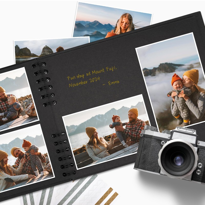 Remowith 29 x 21.5 cm 80 Pages DIY Scrapbook Photo