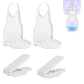 2pcs Liquid Laundry Detergent Dispenser, Plastic Laundry Soap Drip Detergent Cup Holder Fabric Softener Dispenser Nozzle for Room Organization and Storage Accessories