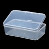 Farmer Mani 12 pcs Clear Plastic Box Containers (4.65" x