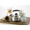 Yoshikawa Tsubame Sanjo YJ1296 Stainless Steel Whistling Kettle, 54 fl