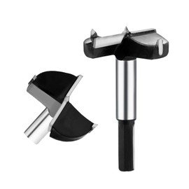 hsawbit 30mm Forstner Drill Bit Hinge Cutter Carbide Tipped Forstner Bit for Kitchen Cupboard Hinges, Hard Wood Hole Saw Woodworking Drilling Hinge Drill Bit