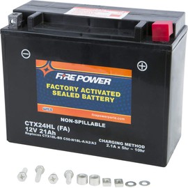 Fire Power Sealed Factory Activated Battery Compatible With Yamaha XV1000 Virago 1984-1985