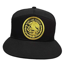 San Luis Potosí hat Black Mesh The New Generation 7 Panel