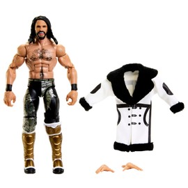 Mattel WWE Seth Rollins Elite Collection Action Figure, Deluxe Articulation & Life-like Detail with Iconic Accessories, 6-inch