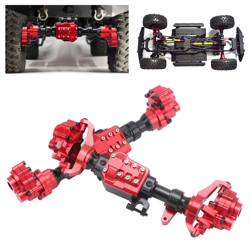 Front and Rear Portal Axle Housing Shell with Front Universal