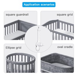 OkeMeeo Monitor de bebé para bebés DXR-8 y DXR-8 Pro