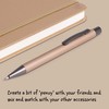 IF Bookaroo Pen, soft touch, colour coated pen with black