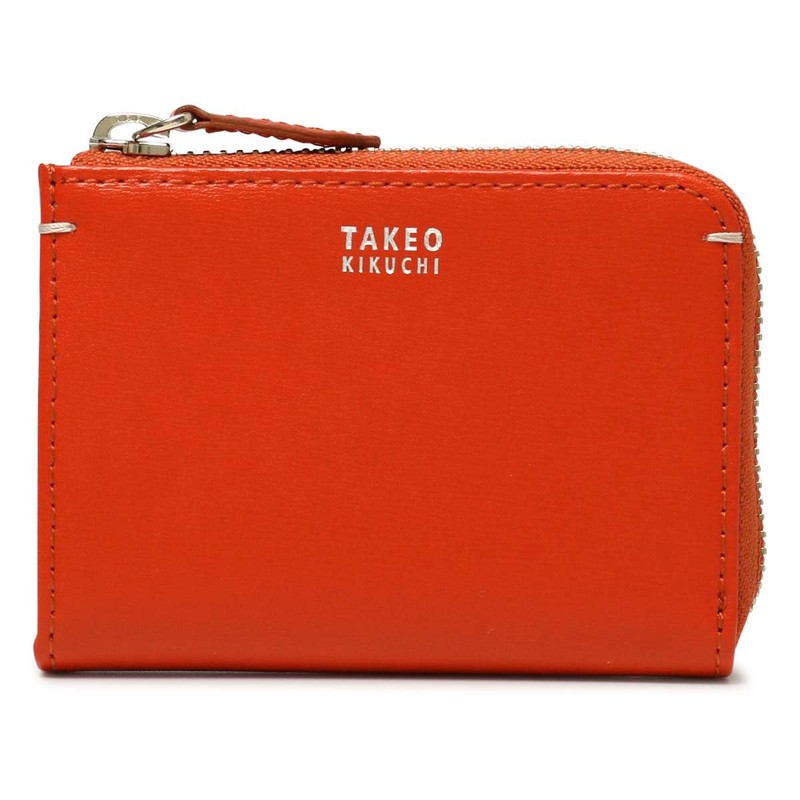 Takeokikuchi 1090123 Men's Wallet, Coin Purse, York, [34] Orange