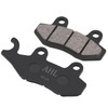 AHL 2 Pairs Motorcycle Front/Rear Brake Pads Kit Compatible with