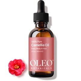 Japanese Camellia Japonica Oil - Tsubaki - Cold Pressed, Unrefined - Nourish, Moisturize with Natural Antioxidants, Hair and Skin - Rich in Vitamin E - 60ml