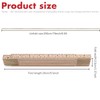 Jeemiter Wood Folding Rule, 6.5FT 2M Foldable Ruler with Inch