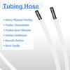 sourcing map 3.28ft PTFE Tubing Hose, 1/8" IDx3/16 OD Insulating