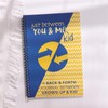 Just Between You & Me Letter Pattern Journal Notebook, 1