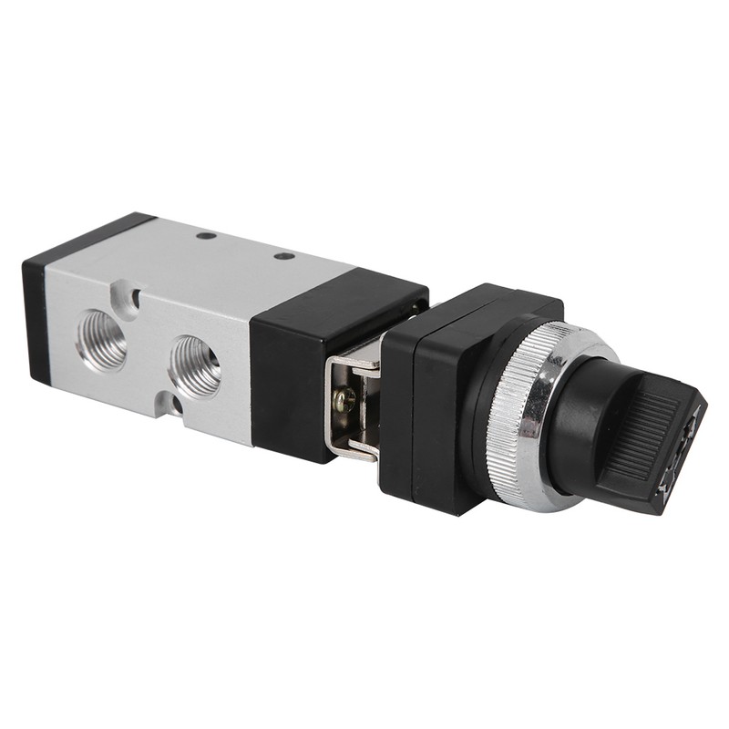 MSV86522-TB 2-Position 5-Way Mechanical Button Valve Switch Valve for Pneumatic