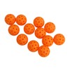 12PCS 74mm 40 Holes Pickleballs PE Plastic High Elasticity Pickleball