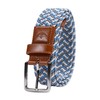 Dockers Men's Casual Everyday Braided Fabric Fully Adjustable Web Belt,