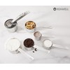KEAWELL Premium 5-Piece Measuring Cups Set –1/4, 1/3, 1/2, 2/3,