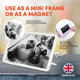 1 x Fridge Magnet - Love Photography Retro Camera Film #37014