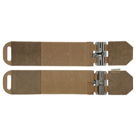 Black Gunpowder Elastic Tactical Quick Release Cummerbund Magnetic Buckles Side Belt Cumberbund One Hand Operation Model BG-TC4 (Coyote Brown Camo)