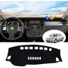 Cartist Cubierta de salpicadero para Nissan Versa Tiida C11 2007