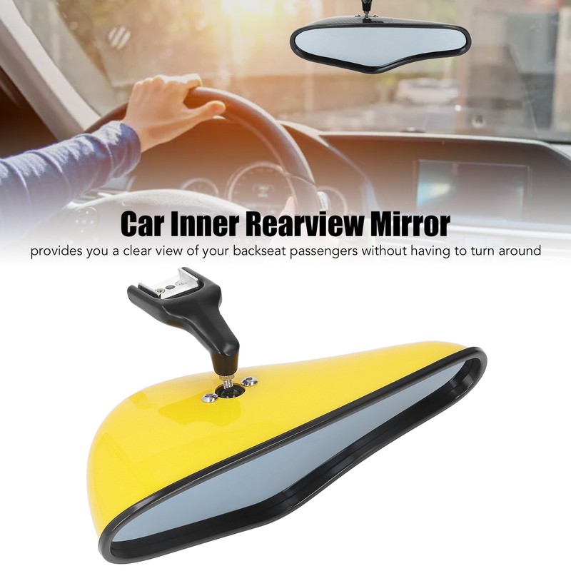 Interior Rearview Mirror Wide Screen Blue Tinted Glass Anti Glare