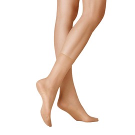 KUNERT Women's Socks Beauty 7 Ultra Thin 7 Denier, Golden 1002