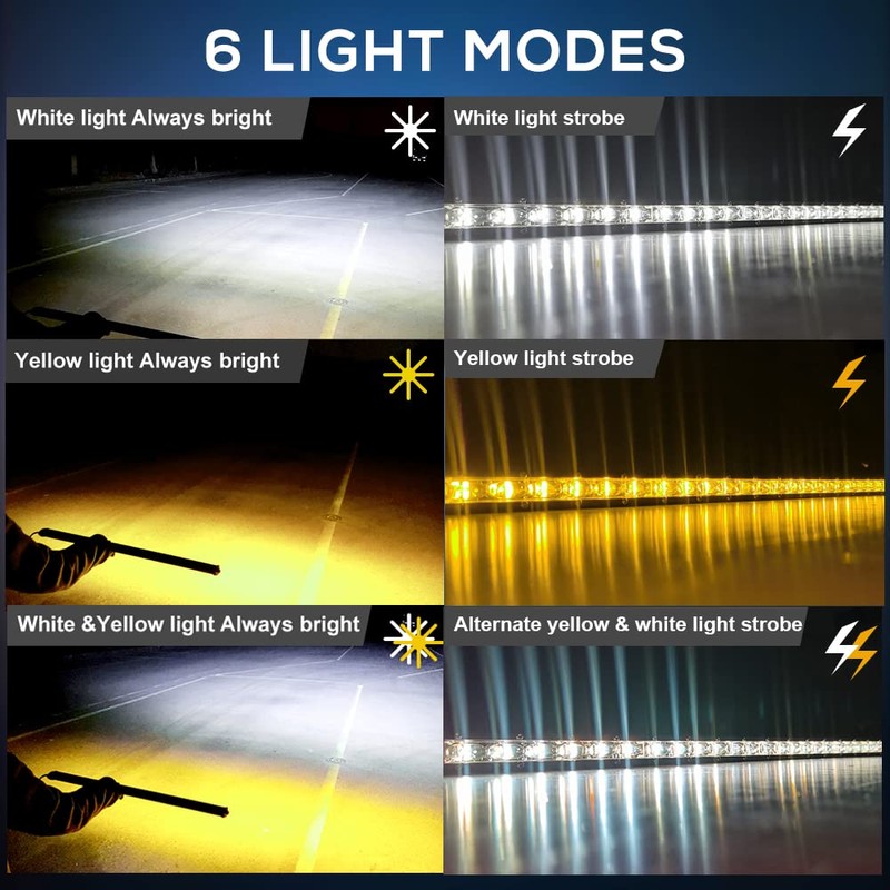 CO LIGHT Led Light Bar Single 50 inch Slim Single