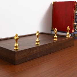 Angoily Adjustable Shelf Rail Bracket, 16PCS Heavy Duty Gallery Spindles Closet Organizer, Wall Mounted Shelf Support for Kitchen, Bathroom, Garage, Closet