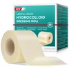 Medical Grade Hydrocolloid Roll for Wound Care, 2in*11.8ft Cuttable Hydrocolloid