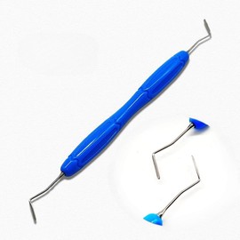 1 Piece Dental Aesthetic Restoration Composite Resin Filling Spatula Resin Filler Tool Dental Tool Restoration Spatula (1 Piece CT-2)