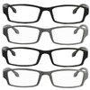 Reading Glasses - 9501HP - 4 - 2FlatBlack & 2FlatGray-