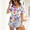 80s 90s Outfit Hawaiian Shirt: Women Retro 80's Disco Neon