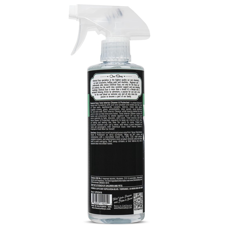 Chemical Guys SPI23416 Total Interior Cleaner and Protectant, New Car
