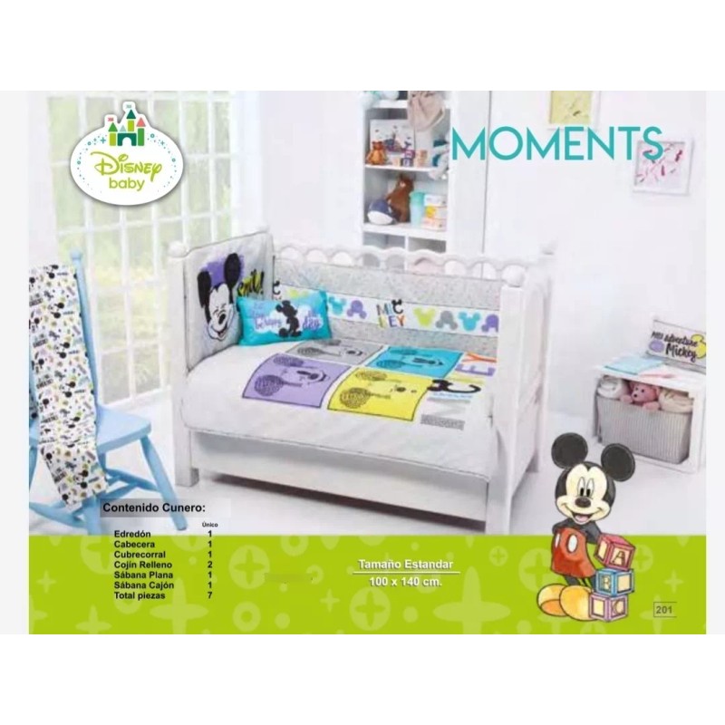 Competition Juego De Cuna Mickey Moments Competition 7pzas.