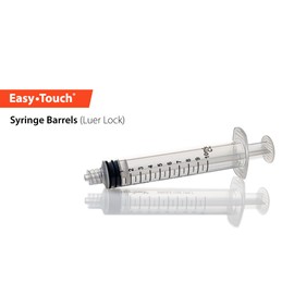 EasyTouch Luer-Lock Syringe Barrel, 3ML Syringe (20)