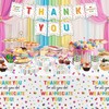 Suhelkit Thank You Decorations Table Cloth, We Appreciate You Table