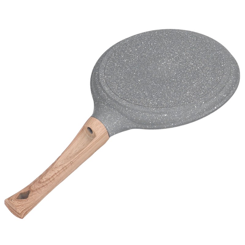Frying Pan with Magnetic Base Rapid Heat Conduction Prevents Stick
