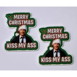 handmade Christmas movie Charms (hard) For Croc Style Shoes or similar items 2pc