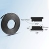 Magnetic Strips for Shower Door 3/8" Width X 1/8" Thickness,Framed