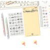 6 Sheets Clear Stamps for Card Making Supplies Set Include