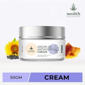 Neolith Argan Oil Anti-Ageing Face Cream with SPF 25 || For Skin Tightening, Fine lines, Wrinkles, Skin repair, Glowing skin || 50 ml