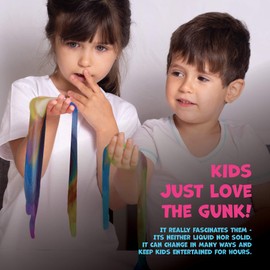 Neliblu Slime - Goodie Bag Stuffers - 12 Pack Galaxy Slime Assorted Silly Putty Unicorn Party Favors - Bulk Party Pack - 1 Dozen Marble Rainbow Non Toxic Slime