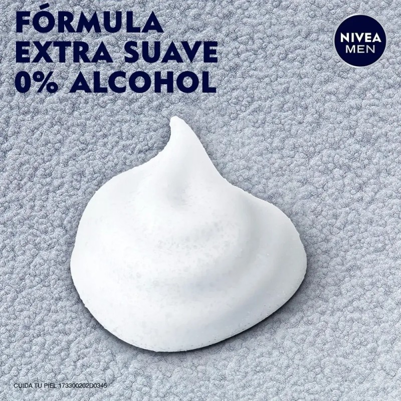 Espuma Para Afeitar Nivea Men Sensitive Piel Sensible 200 Ml