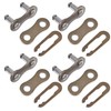 Single Speed Bike Chain/Bicycle Chain Missing Link, 4 Pair